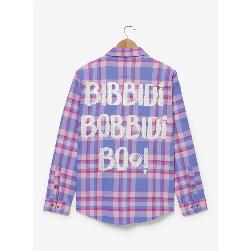 Cakeworthy Disney Cinderella Fairy Godmother Flannel Shirt 2X